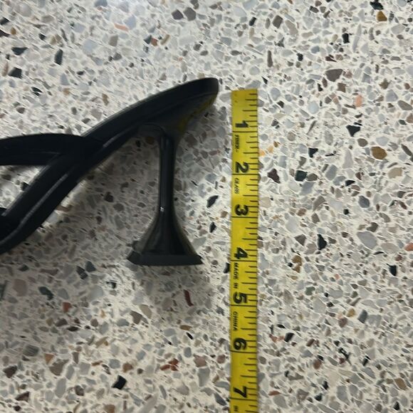 Jeffrey Campbell Zivot black high heel mules 7 - Picture 5 of 5